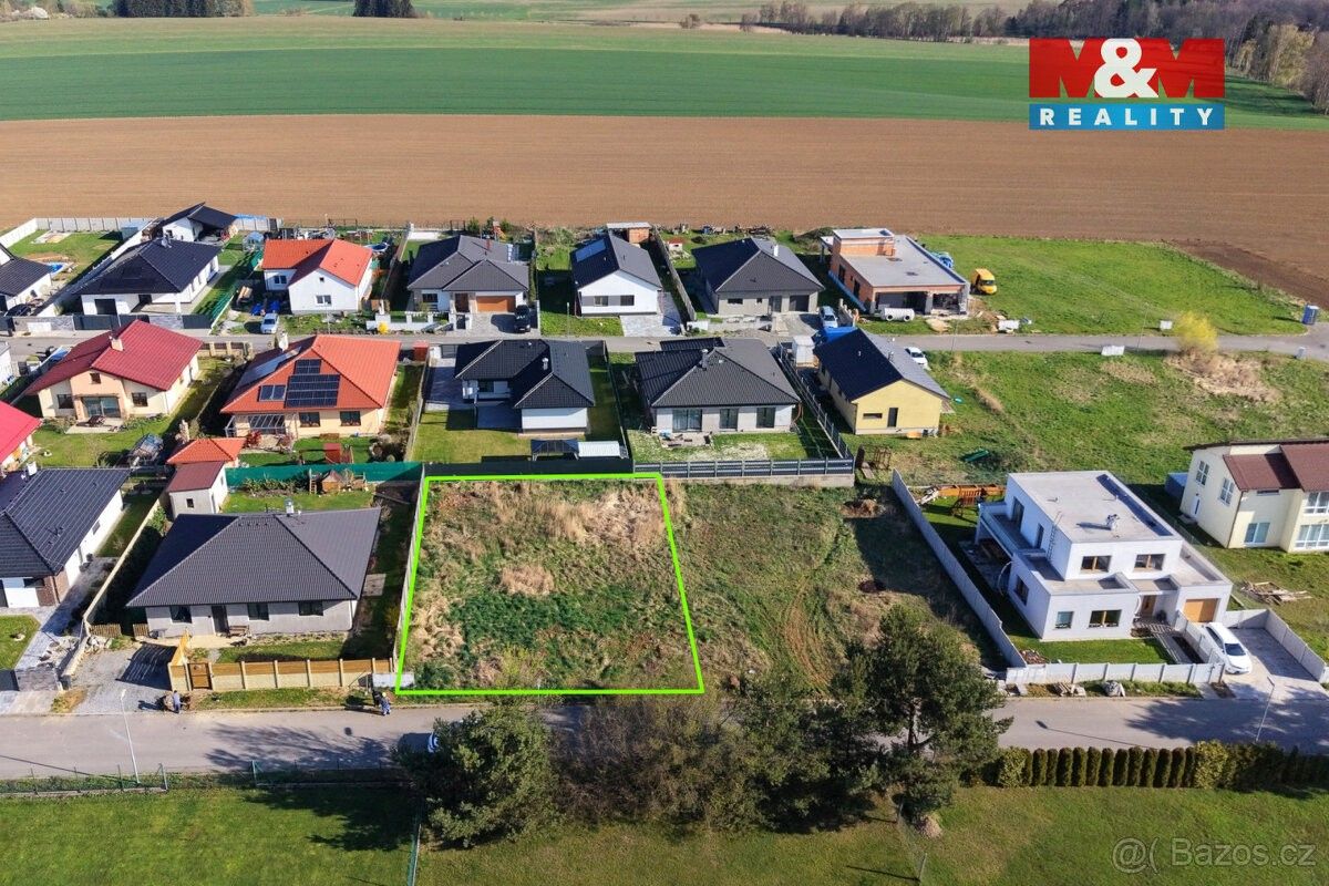 Stavební pozemek, Střítež – pohled 3