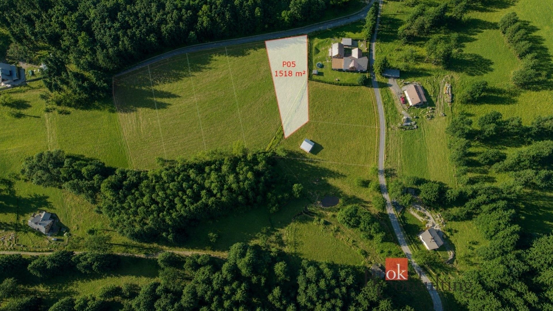 Pozemek pro bydlení, 1 518 m²