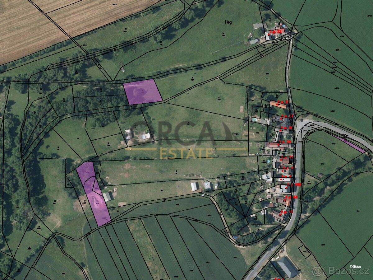 Pozemky pro bydlení, Bílá Lhota, 783 21