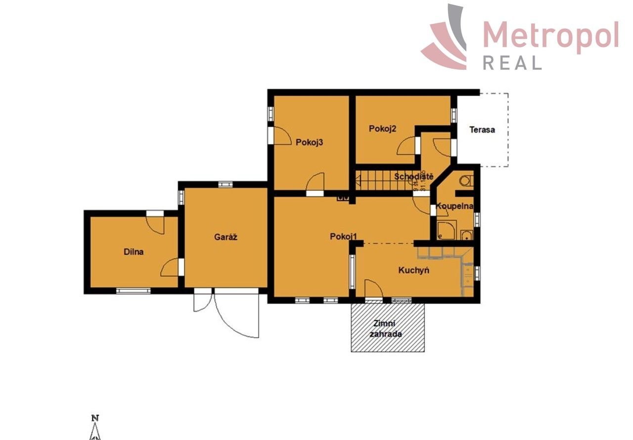 Prodej rodinný dům - Klimentov, Velká Hleďsebe, 230 m²