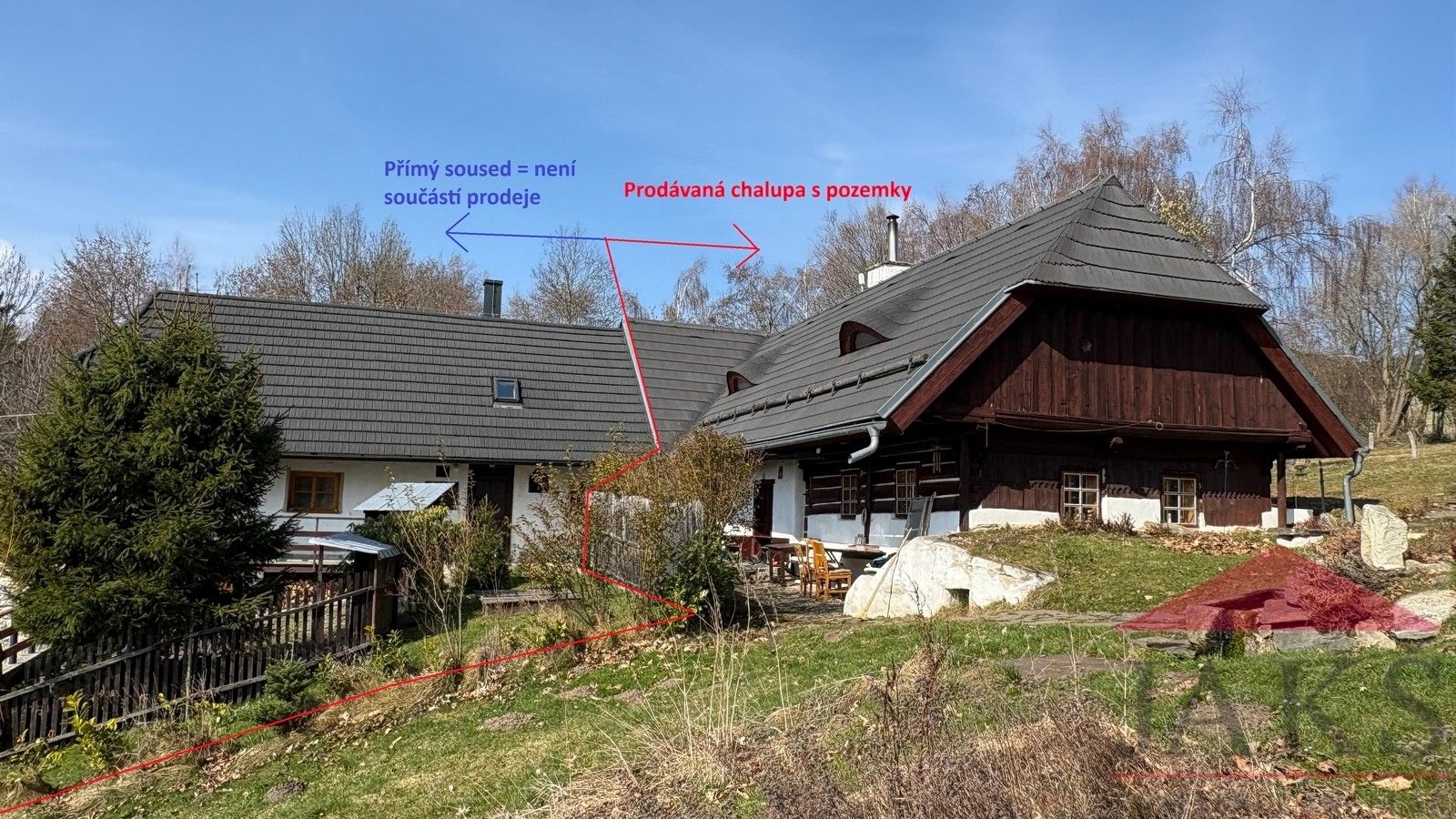 Chalupy, Stachy Úbislav, 150 m² - 1