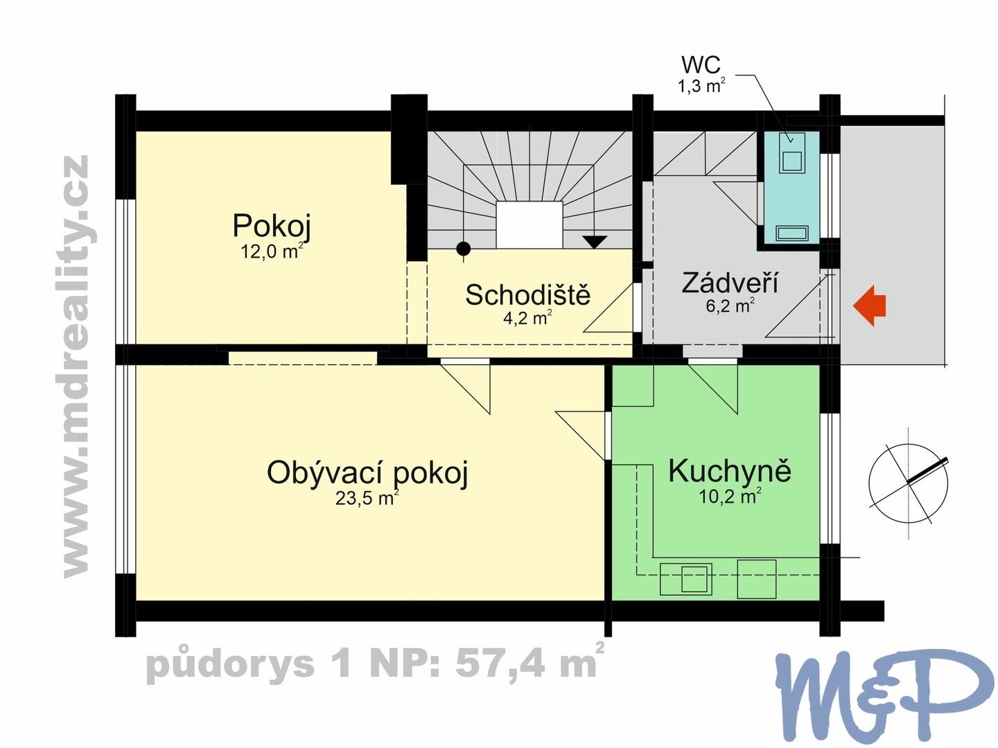 Rodinné domy, Stamicova, Jihlava, 175 m² - 2