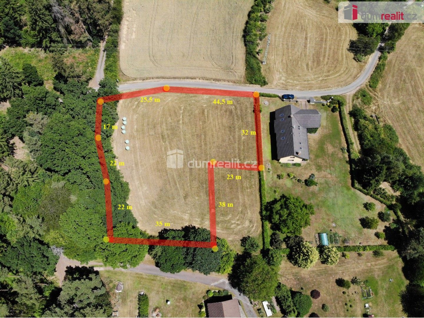 Prodej pozemek pro bydlení - Ohrazenice, 3 423 m²