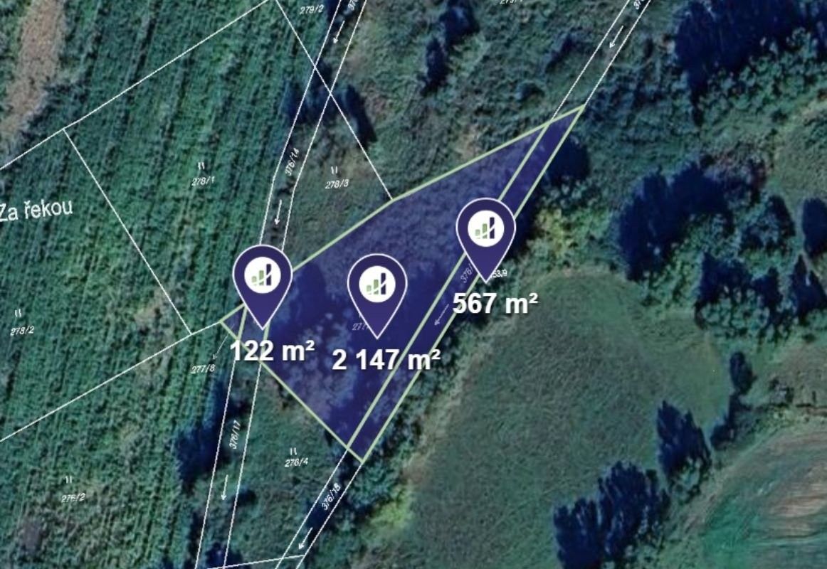 Louky, Náchod, 2 934 m²