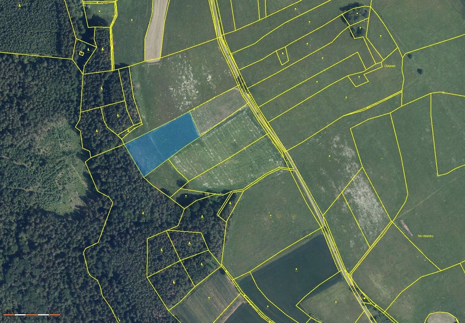 Zemědělské pozemky, Bělokozly, Sázava, 7 107 m² - 2