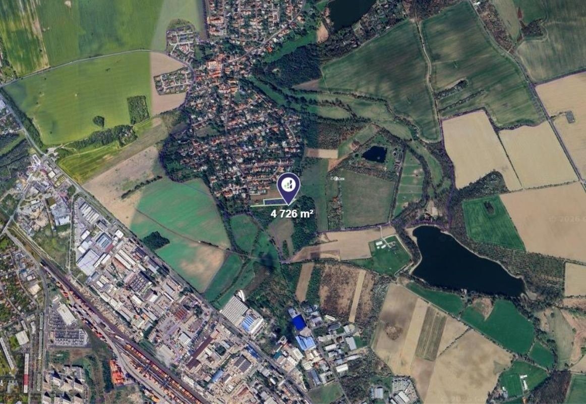 Louky, Dubeč, Praha, 4 726 m² - 2