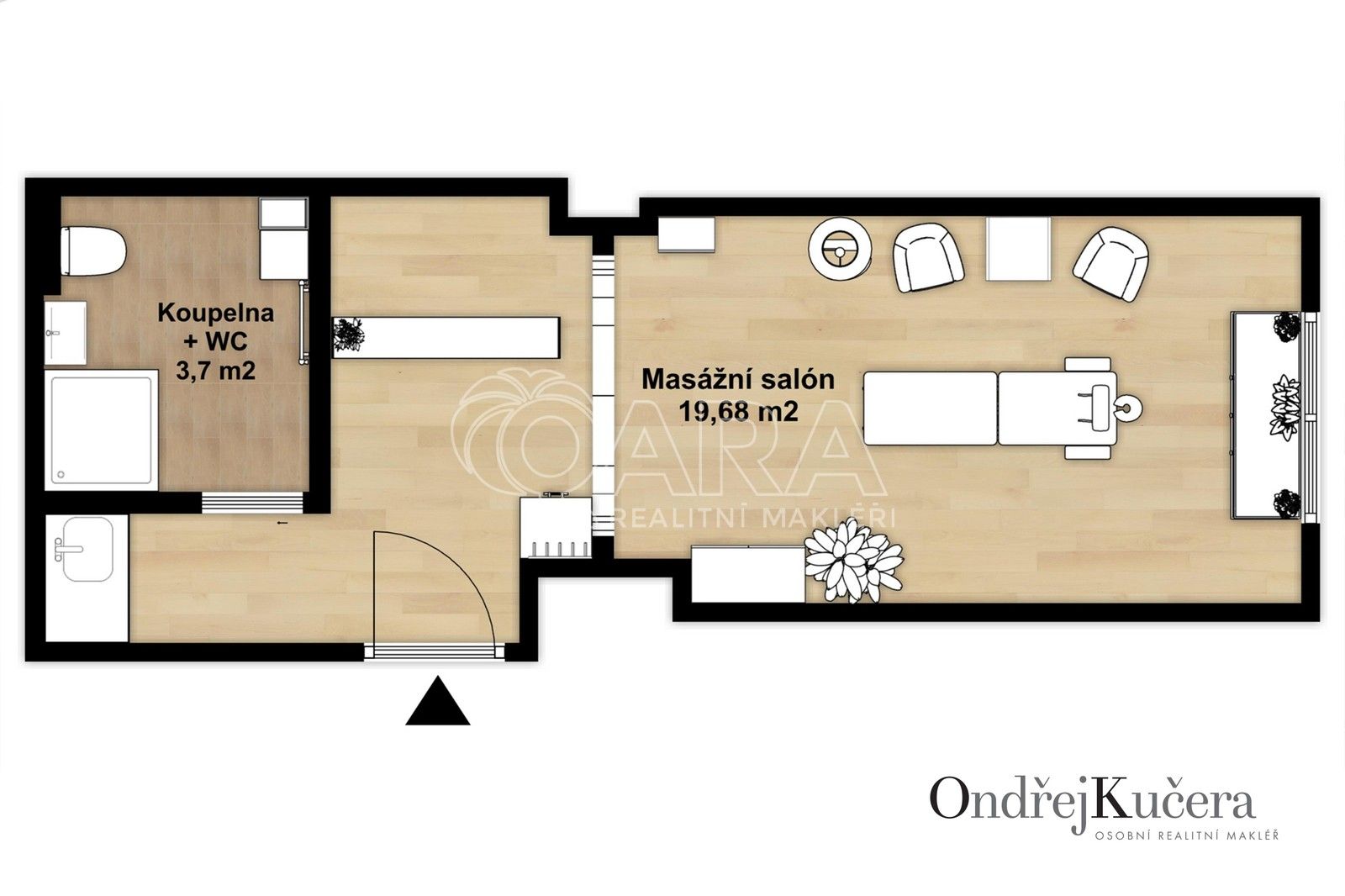 Prodej komerční - Soběslavská, Praha, 26 m²