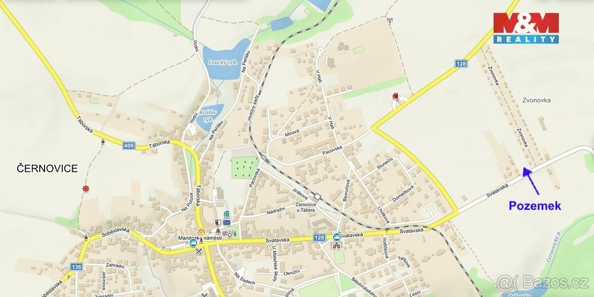 Prodej pozemek pro bydlení - Černovice, 394 94