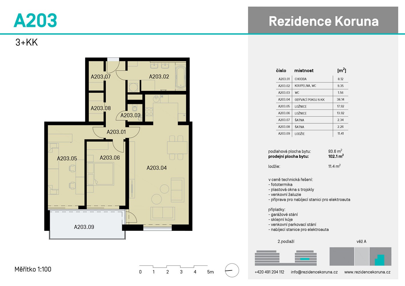 3+kk, Malecí, Nové Město nad Metují, okres Náchod, 102 m² - 2