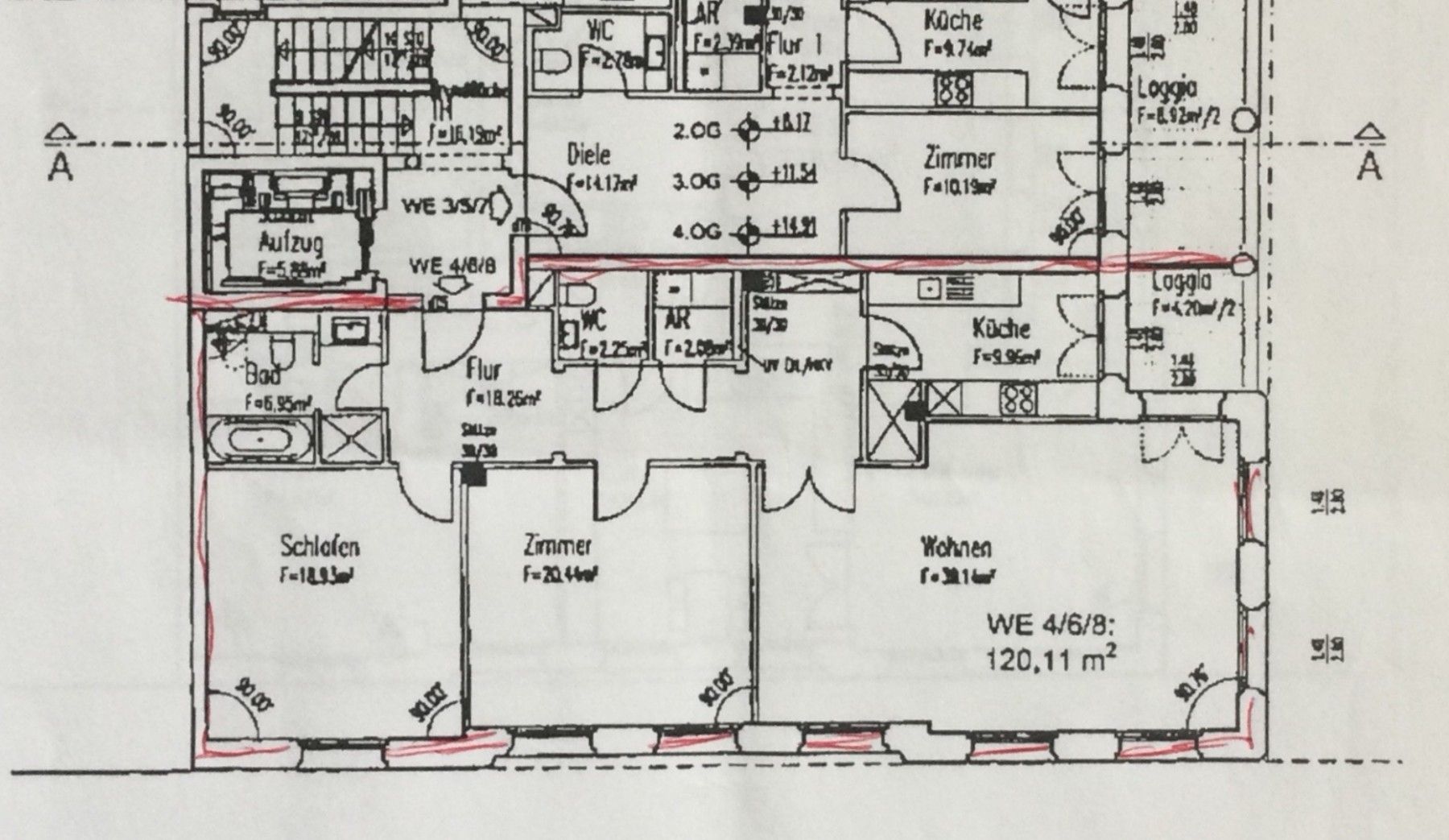 3+1, Berlin Mitte Berlin 10117, 120 m² - 1