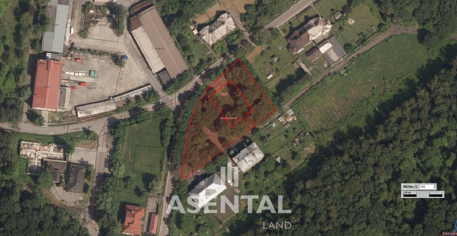 Prodej pozemek pro bydlení - Šmídova, Ostrava