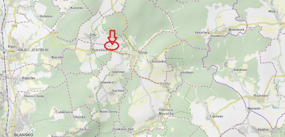 Pozemky pro bydlení, Rájec-Jestřebí, 679 02