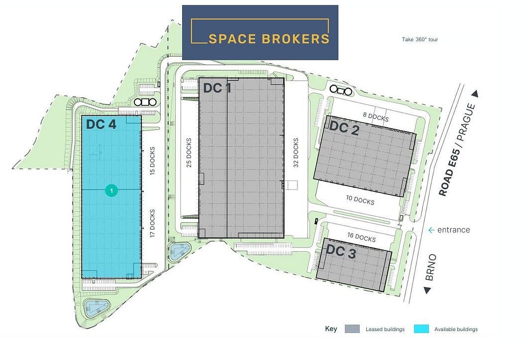 Sklady, Modletice, okres Praha-východ, 14 466 m² - 2