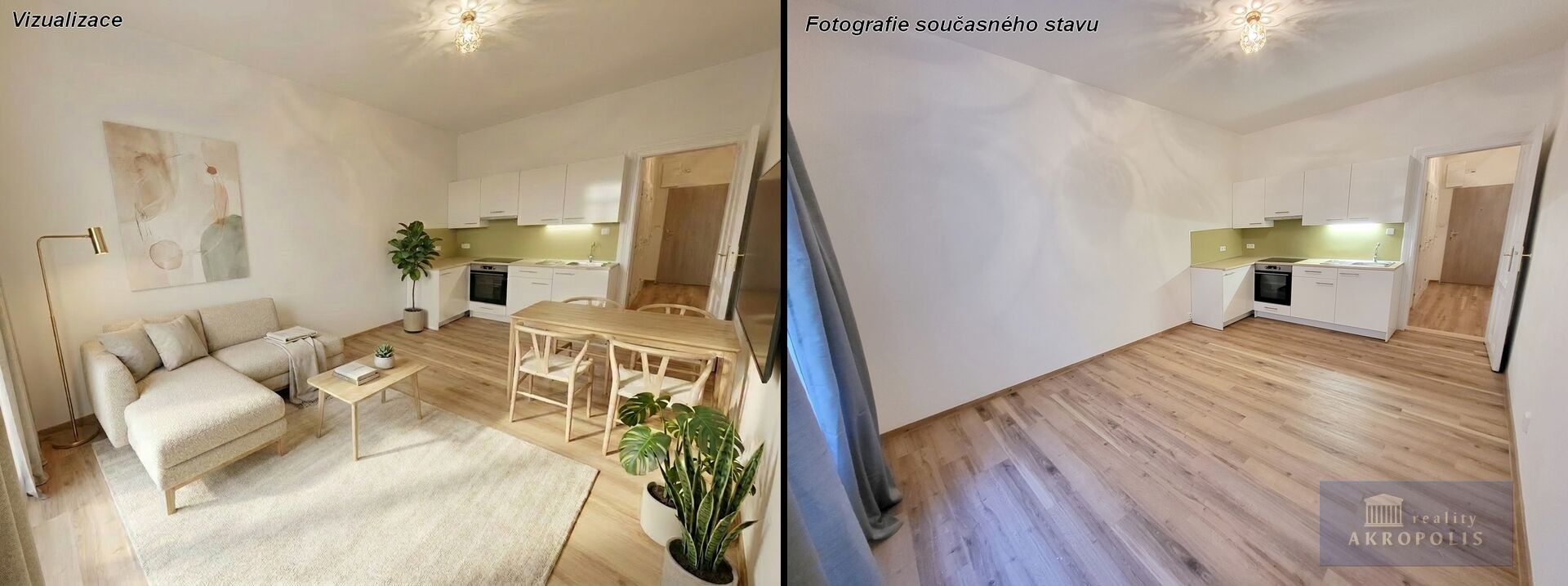 Byt 3+kk · 55 m² · Kotlaska, Praha - 4