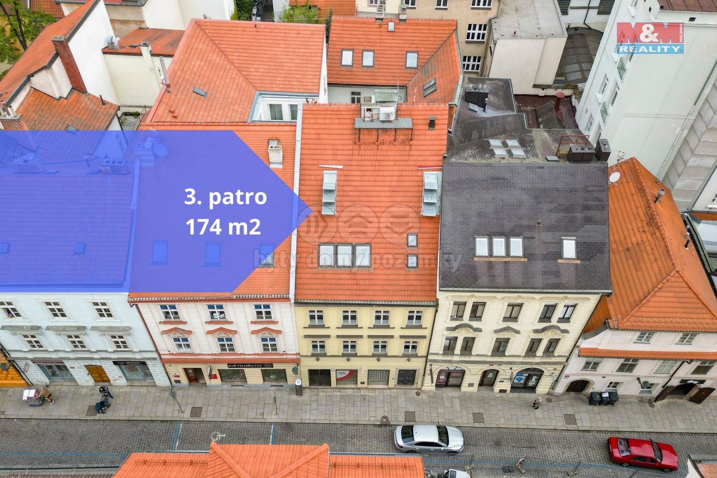 Kanceláře, Bezručova, Plzeň, 174 m²