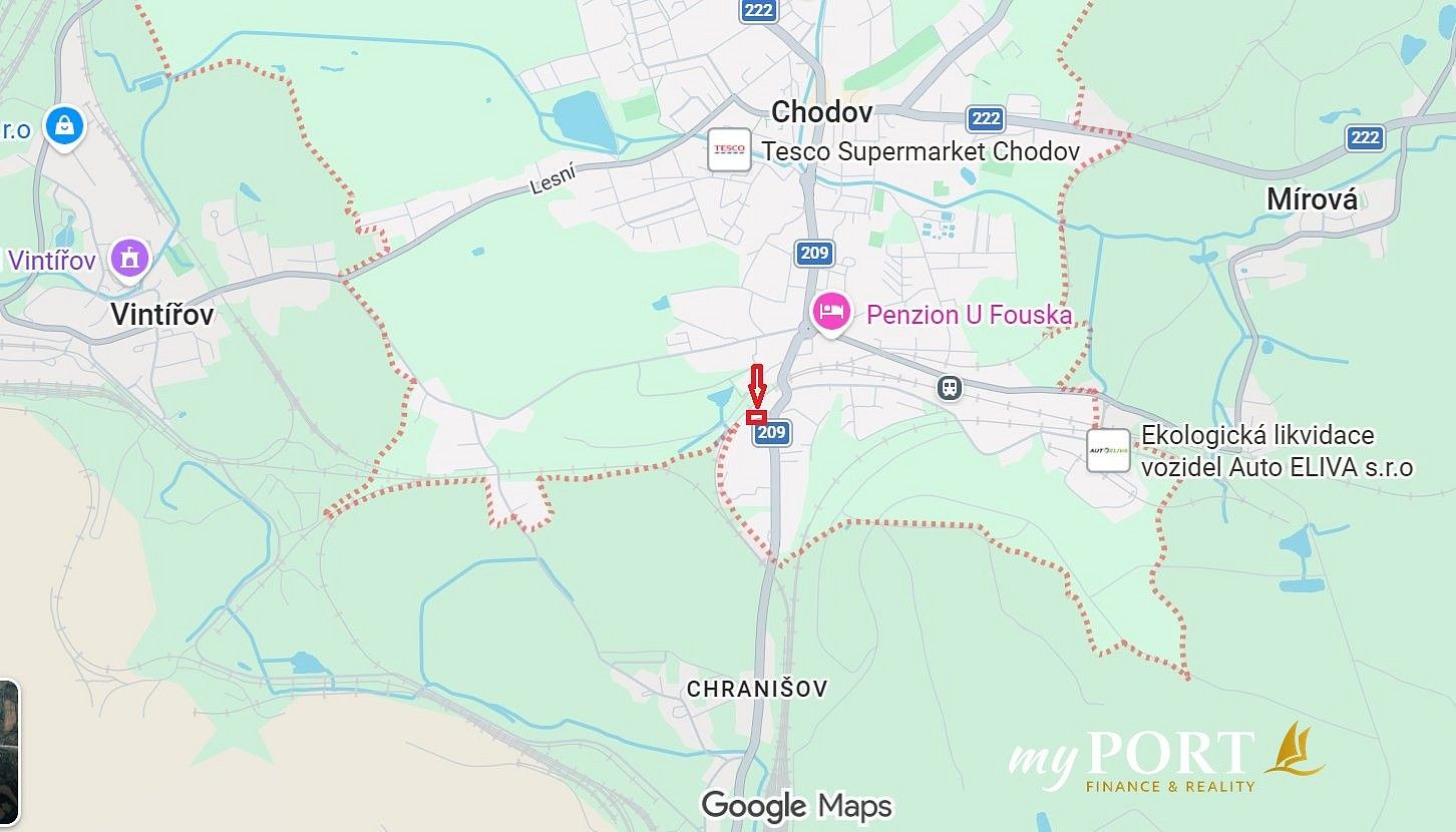 Nemovitost · 23 m² · Chodov, okres Sokolov, Karlovarský kraj - 4