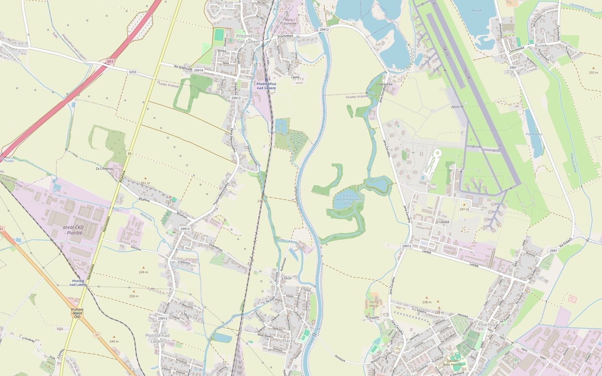 Pozemek · 3 359 m² · Hradec Králové - 3