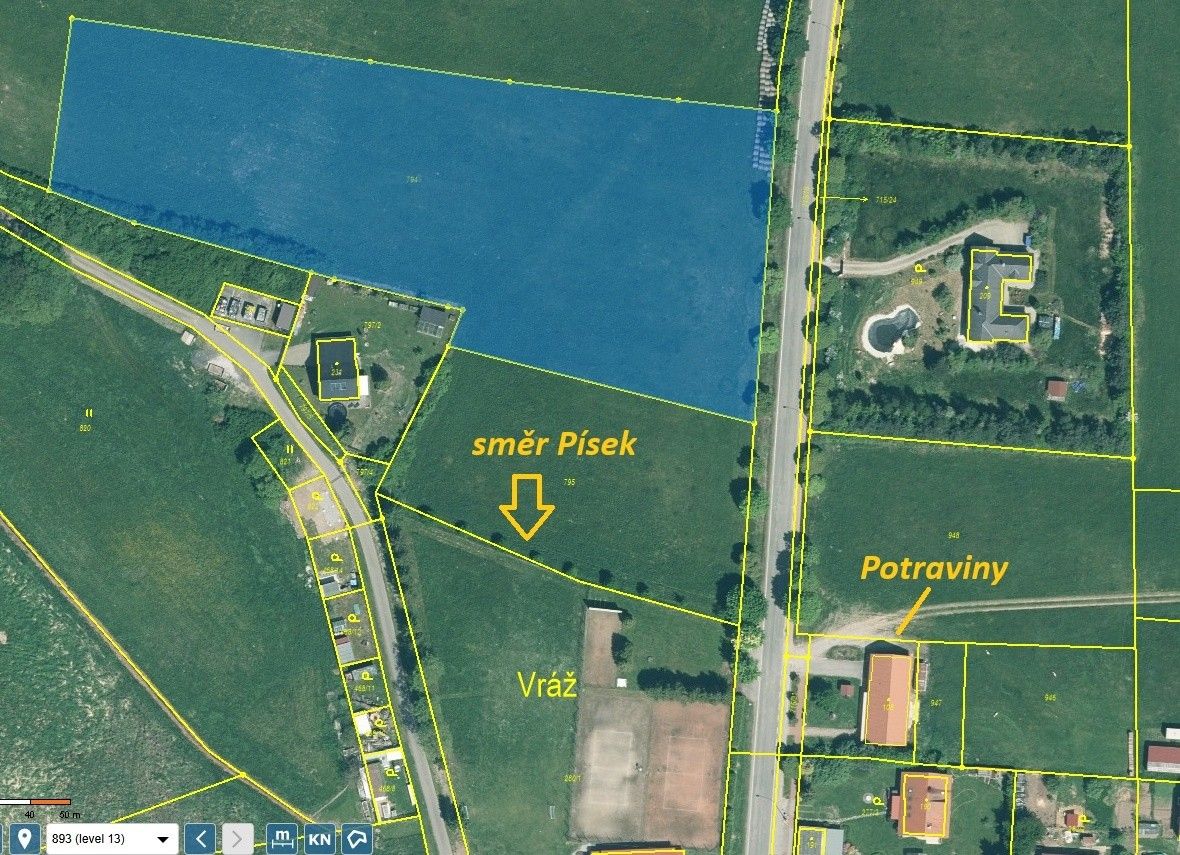 Prodej pozemek pro bydlení - Písek, 397 01