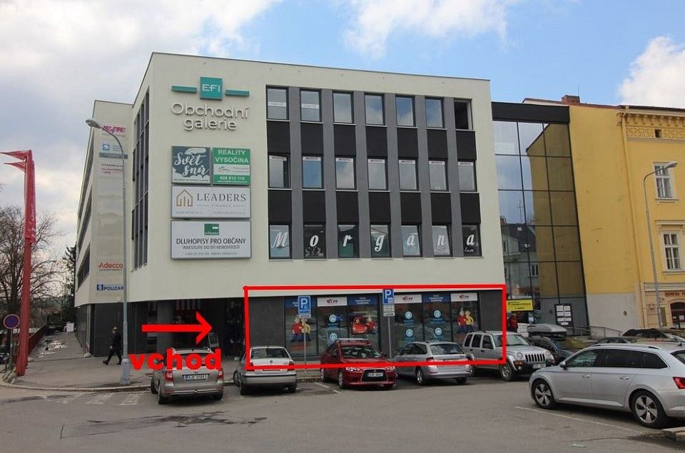 Obchodní prostory, Jihlava, Kraj Vysočina, 136 m² - 1