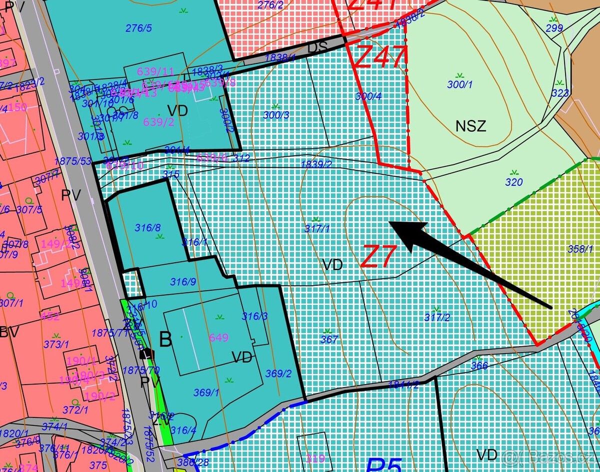 Prodej louka - Chotěvice, 543 76, 3 842 m²