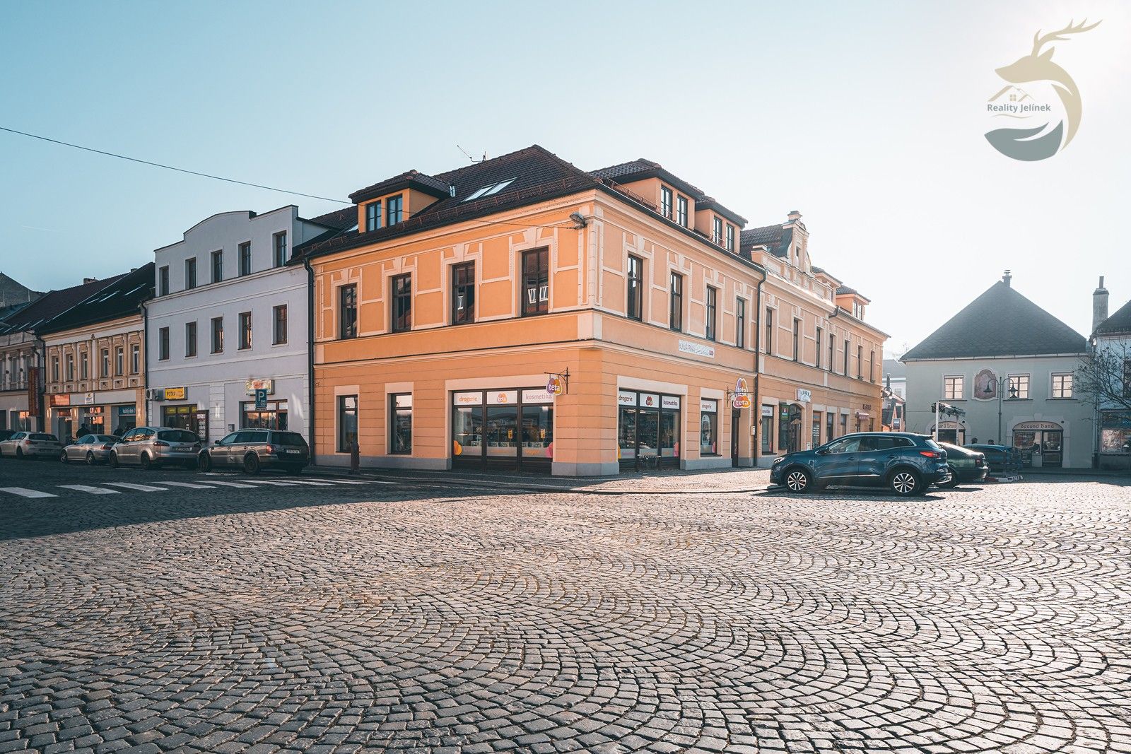 Obchodní prostory, náměstí Svobody, Sušice, 629 m²