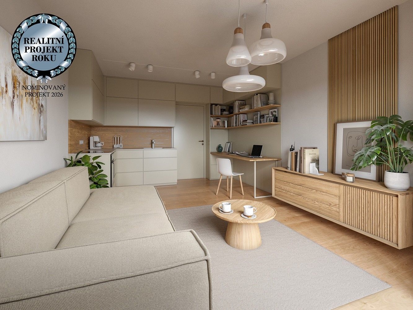 2+kk, Pardubice, Pardubický kraj, 41,3 m² - 1