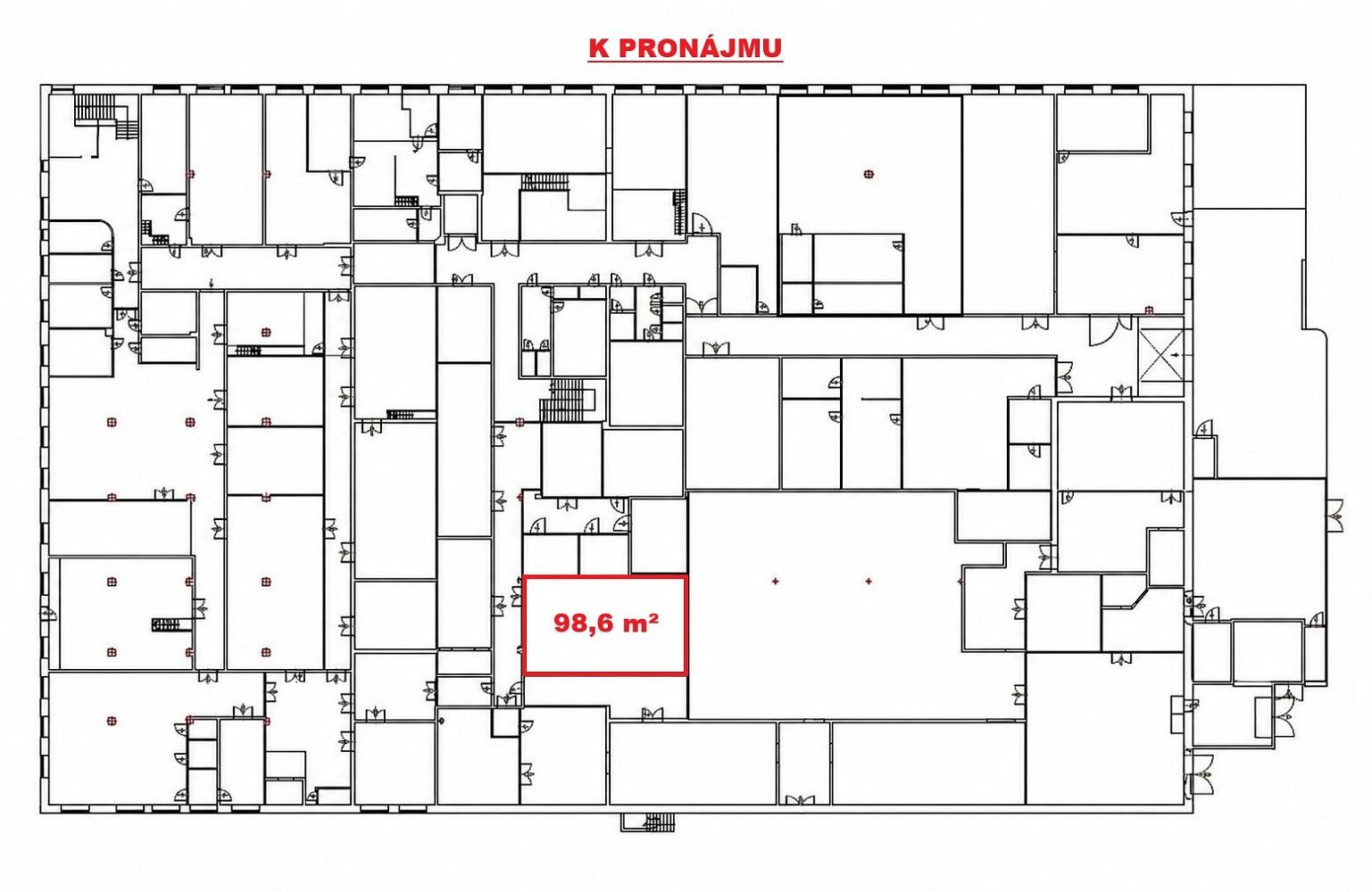 Pronájem výrobní prostory - Papírenská, Praha 6 - Bubeneč, 98,6 m² - 5