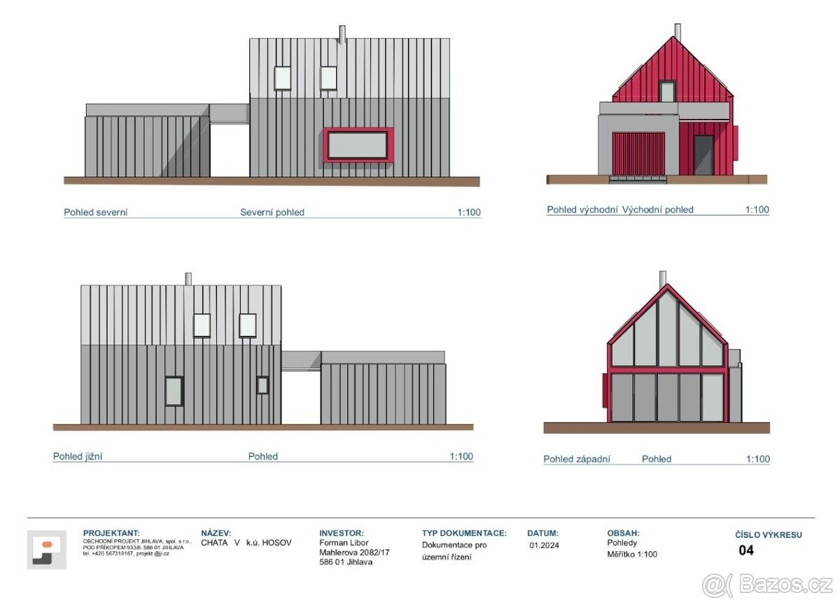Chaty, Jihlava, 586 01, 531 m²