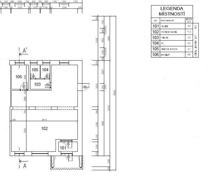 Prodej obchodní prostory - Zdounky, okres Kroměříž, Zlínský kraj, 88 m² - 5