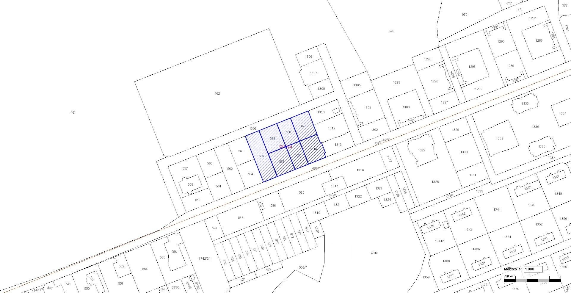 Komerční pozemek · Bezručova, Orlová Město - 3