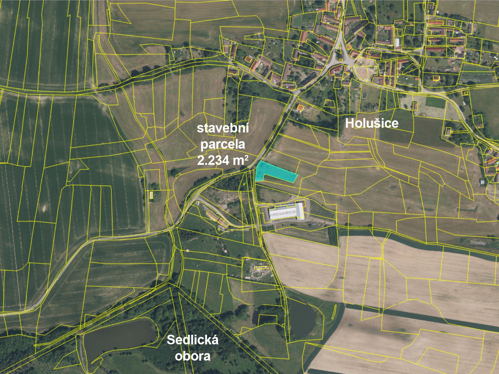 Prodej pozemek pro bydlení - Sedlice Holušice, 2 234 m² - 2