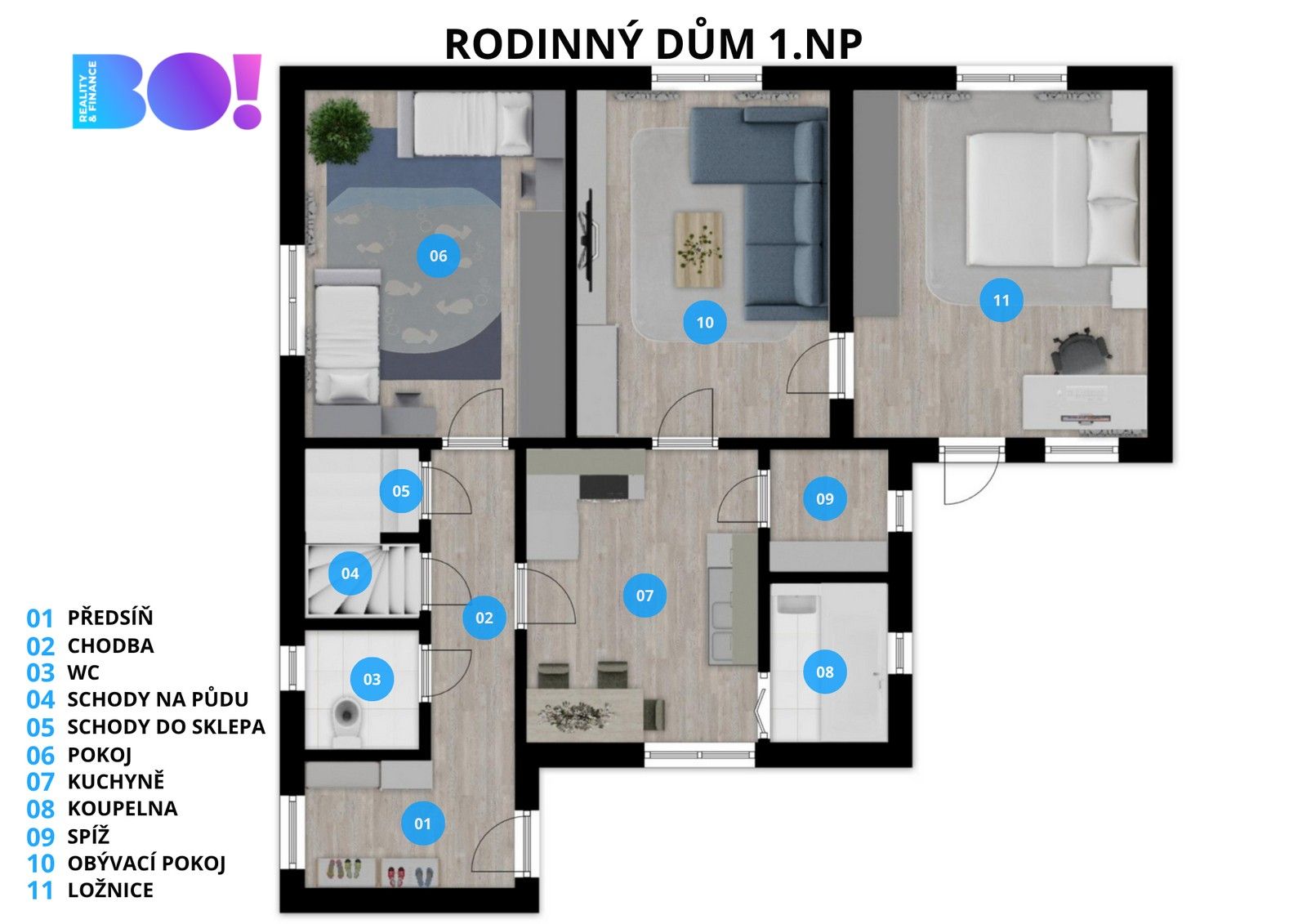Rodinné domy, Školní 45, Markvartovice, 147 m² - 2