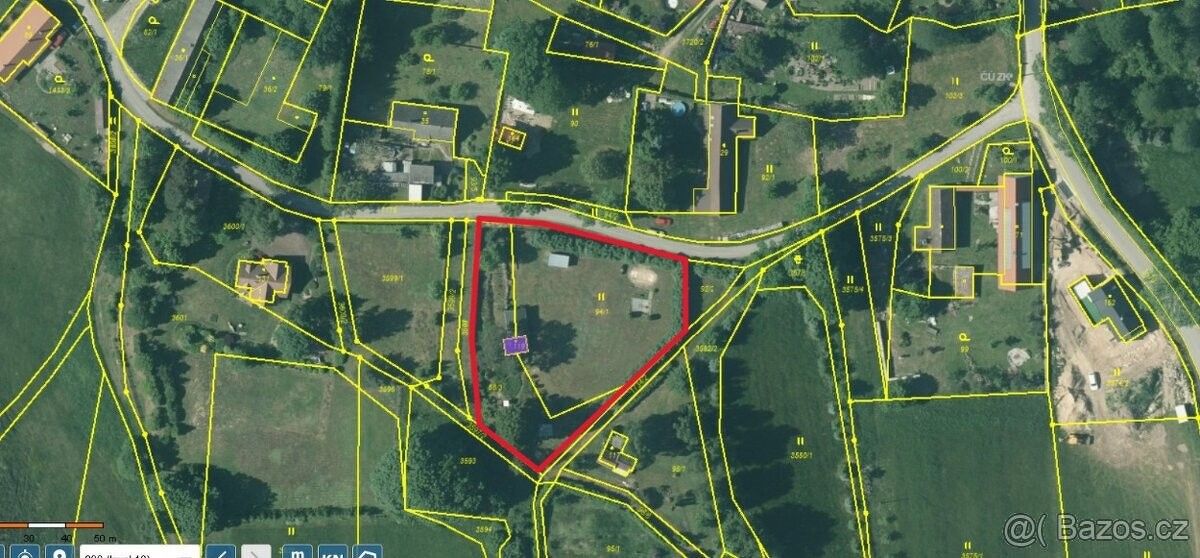 Pozemky pro bydlení, Nová Bystřice, 378 33 - 2