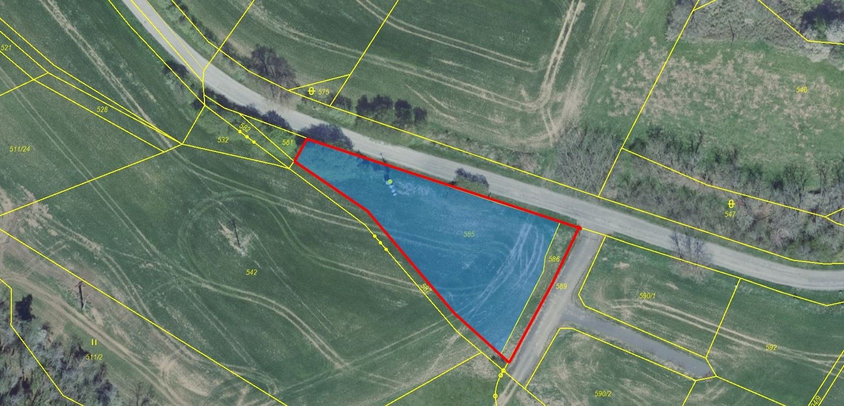 Pozemky pro bydlení, Županovice, 1 979 m²