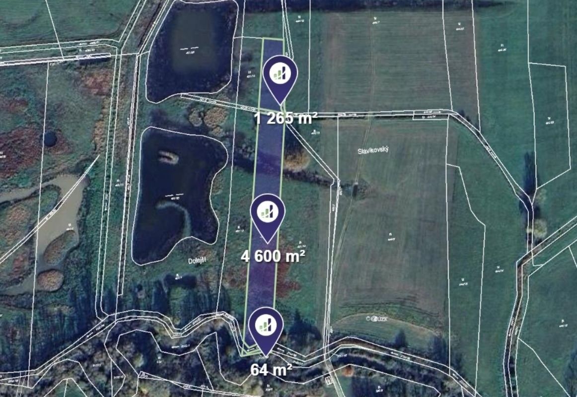 Louky, Jaroměř, 2 223 m²