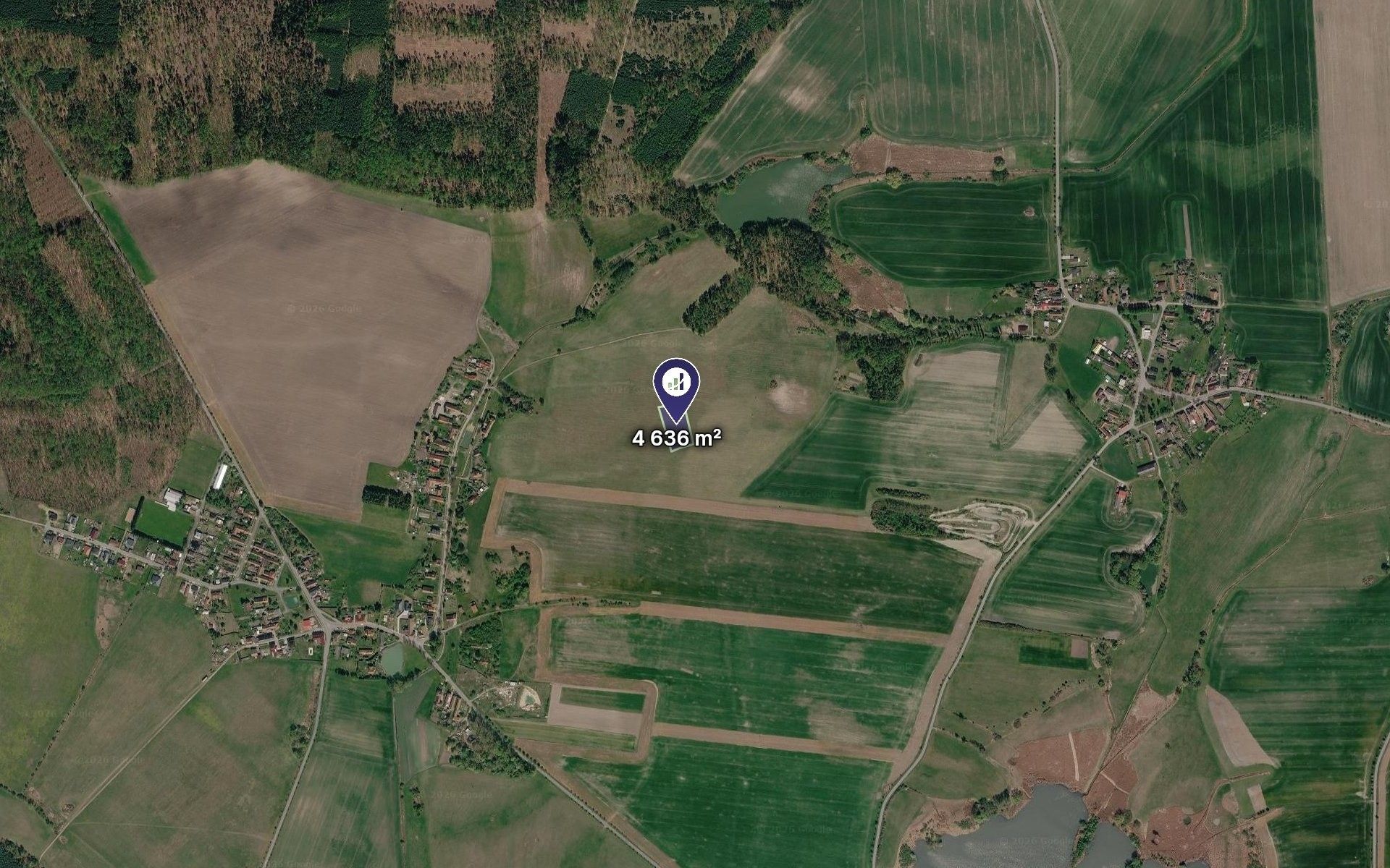 Prodej zemědělský pozemek - Újezd u Přelouče, 1 545 m² - 2