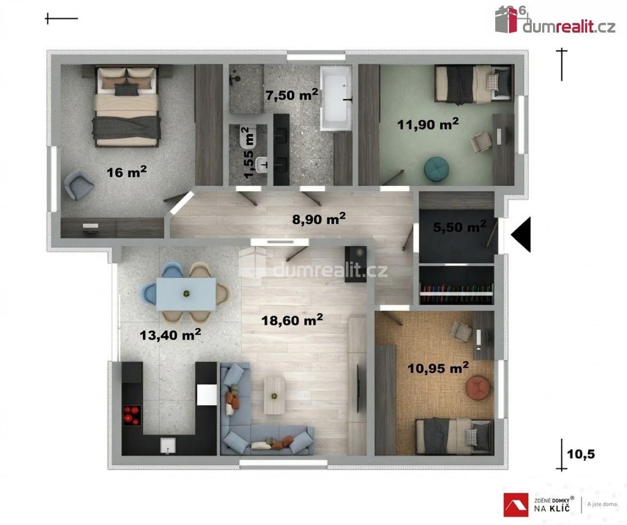 Rodinný dům · 115 m² · Zádveřice, Zádveřice-Raková - 4