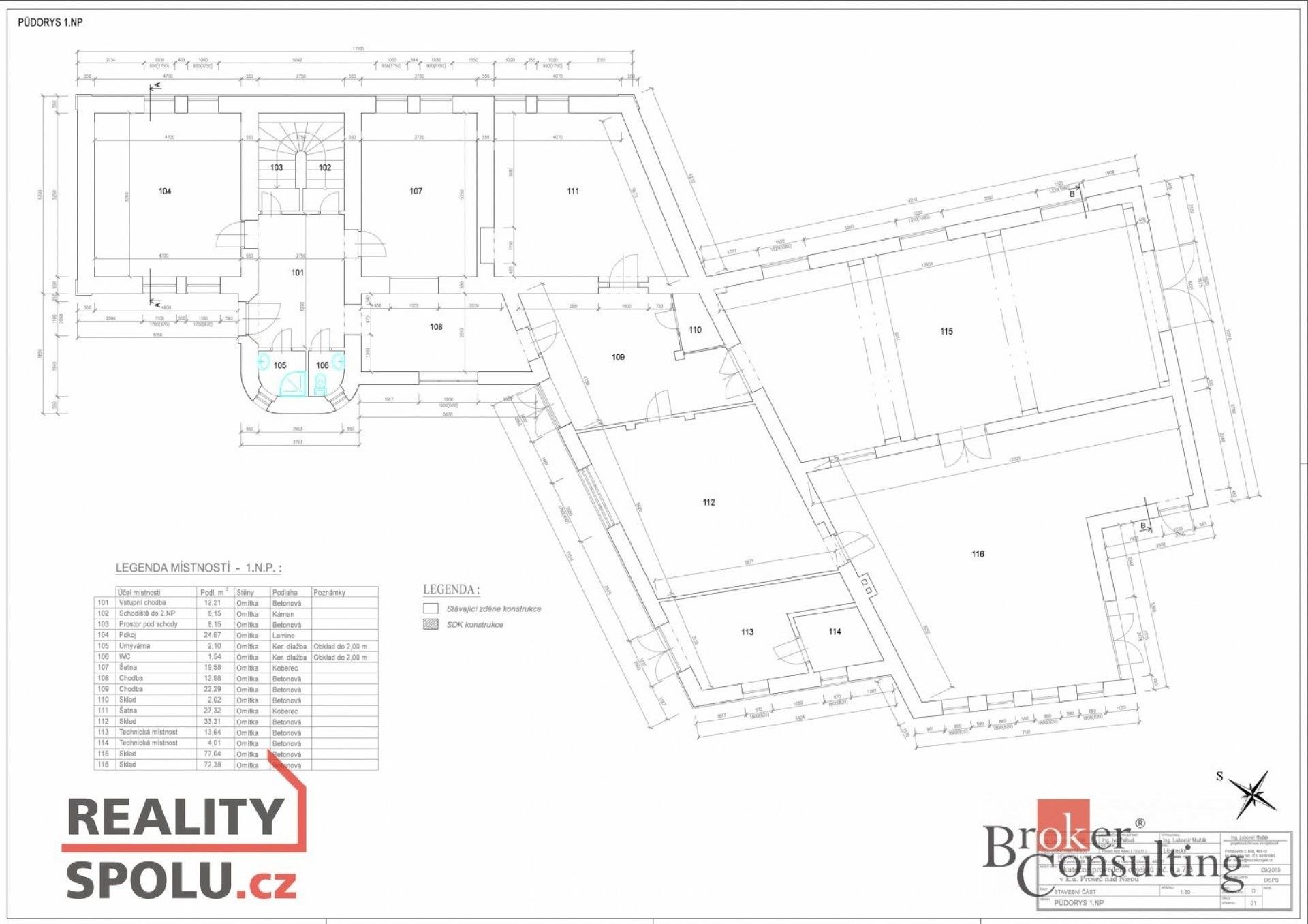 Prodej ubytovací zařízení - Prosečská, Jablonec nad Nisou, 554 m²