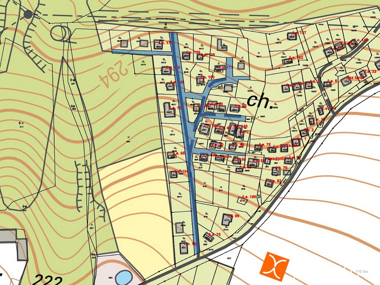 Pozemek · Chbany, okres Chomutov, Ústecký kraj - 3