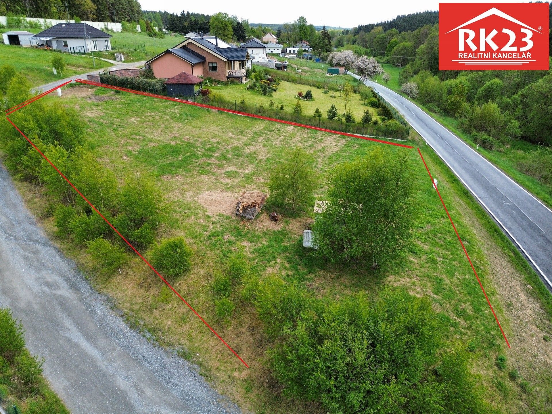 Pozemky pro bydlení, Valy, 1 386 m² - 2