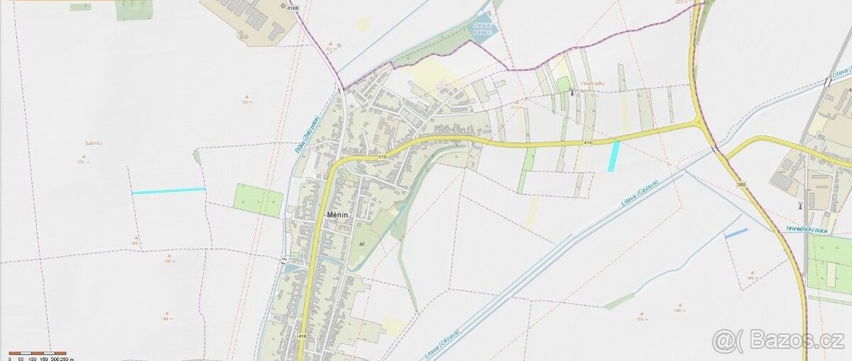 Prodej pozemek pro bydlení - Měnín, 664 57