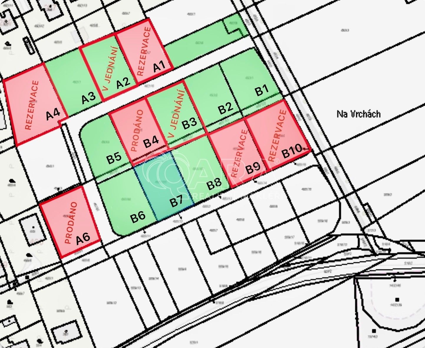 Prodej pozemek pro bydlení - Sobětuchy, 822 m²