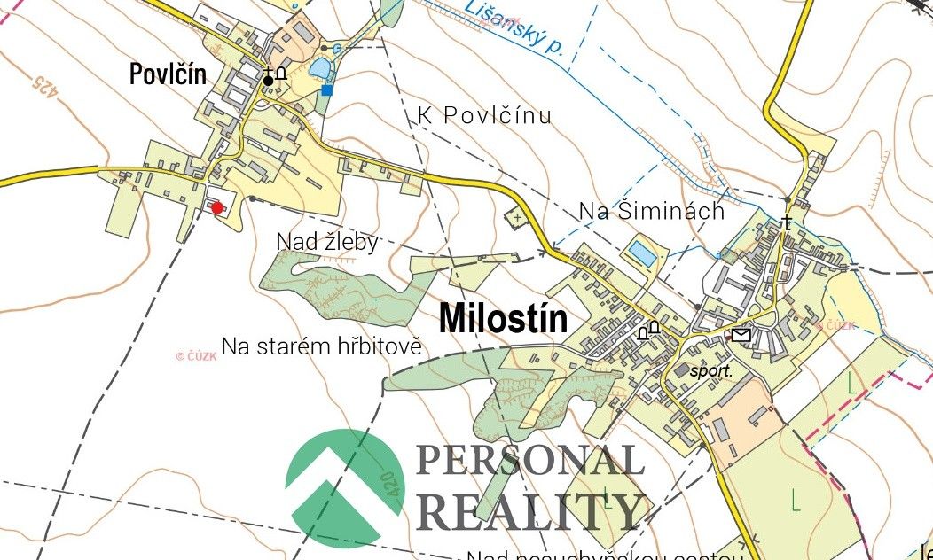 Pozemek pro bydlení · Milostín Povlčín - 4
