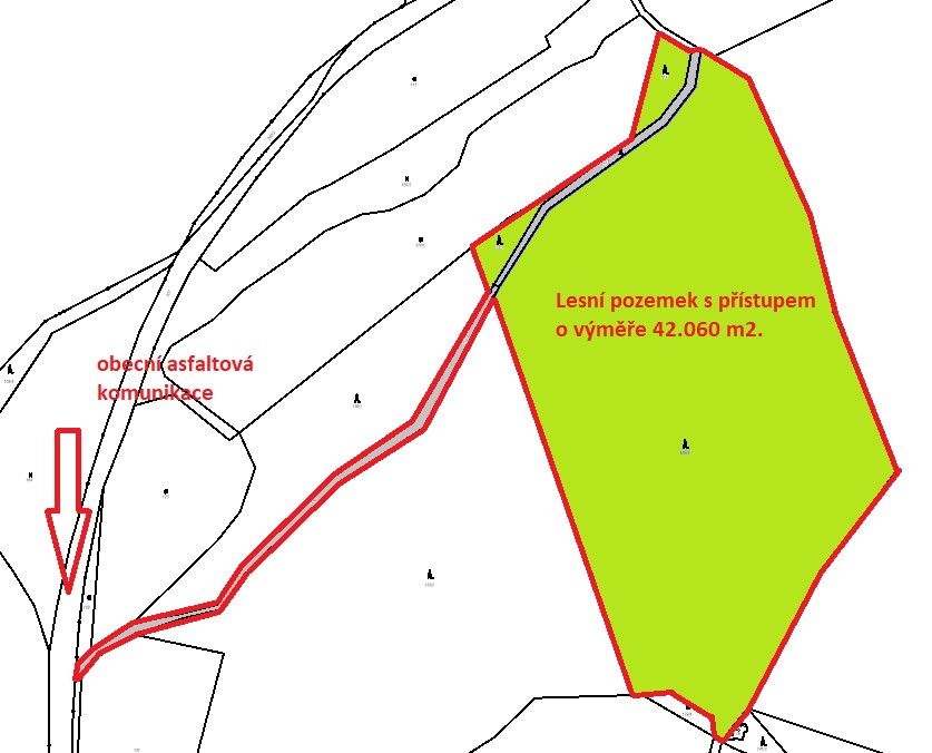 Prodej zemědělský pozemek - Náchod, 547 01, 42 060 m²