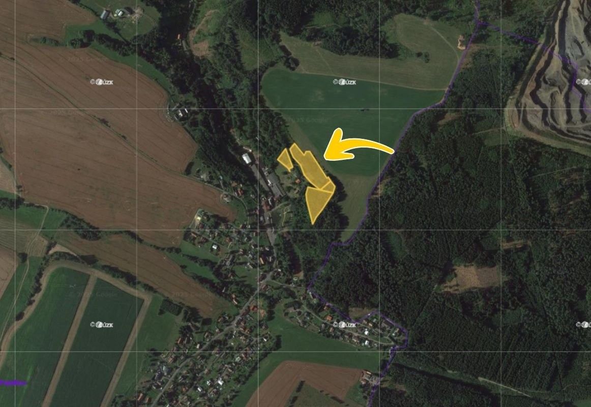 Prodej les - Stružinec, 15 134 m²