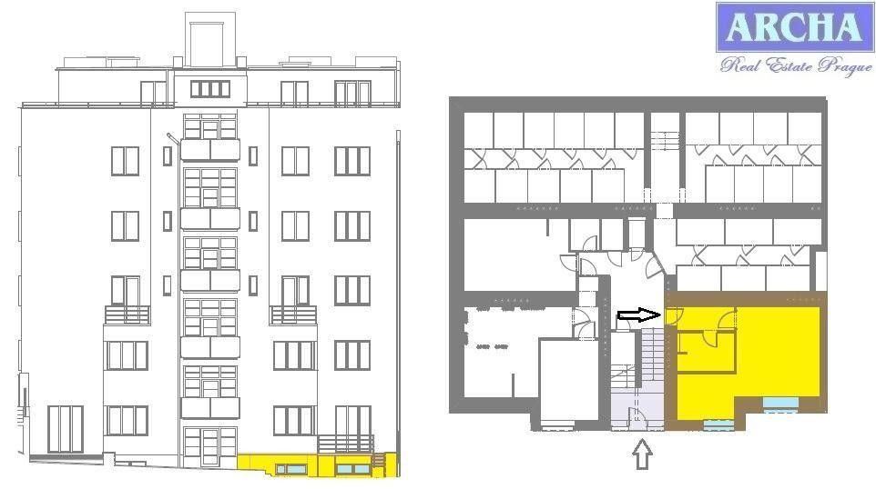 Kanceláře, Patočkova, Praha, 37 m²
