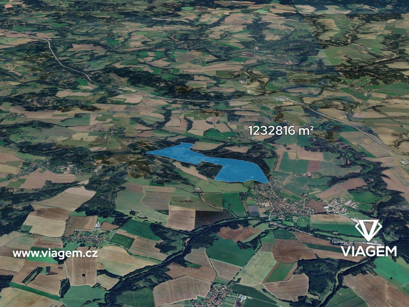 Les, 1 428 m²