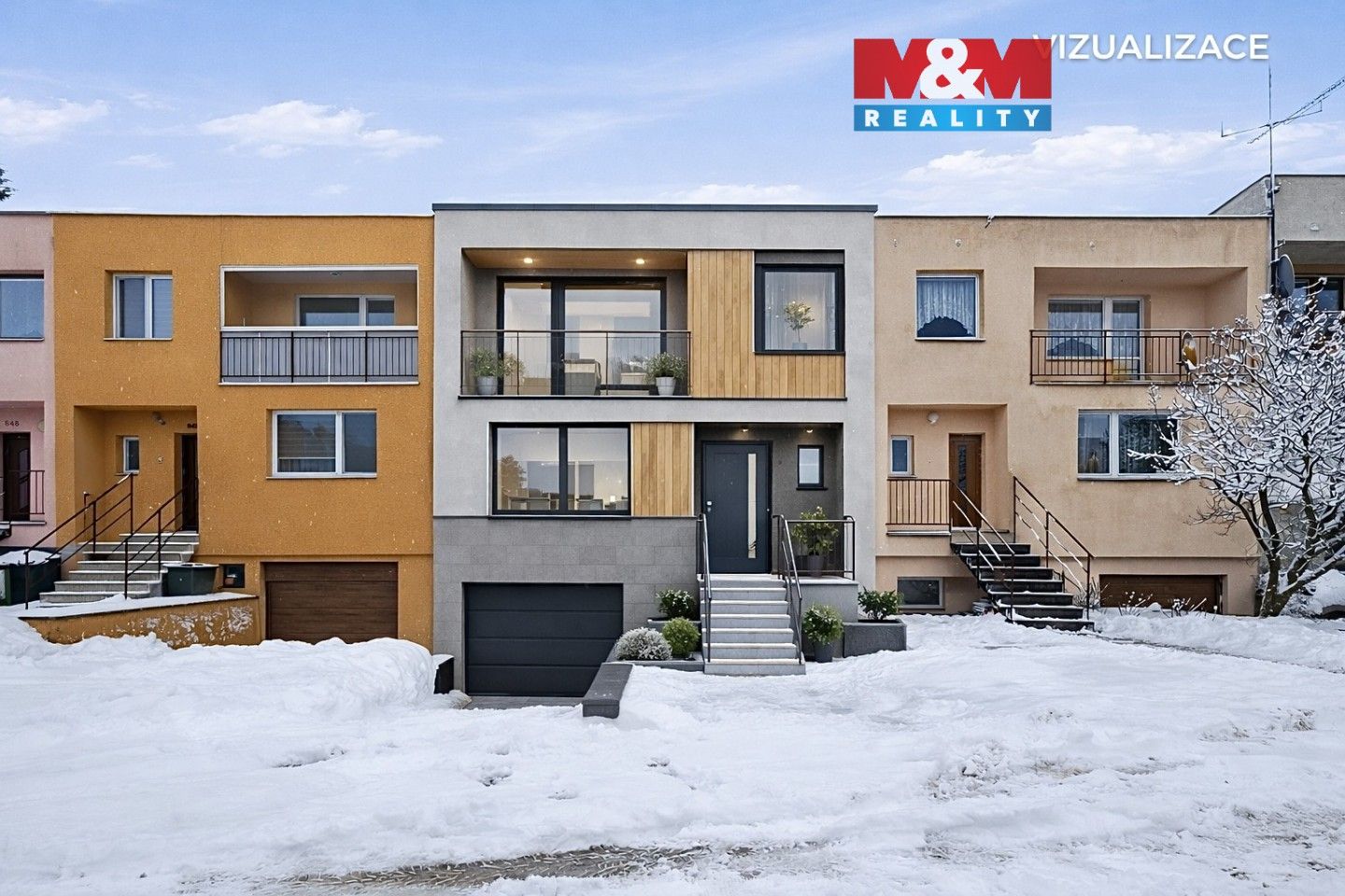 Rodinné domy, V. Hálka, Polička, 114 m²