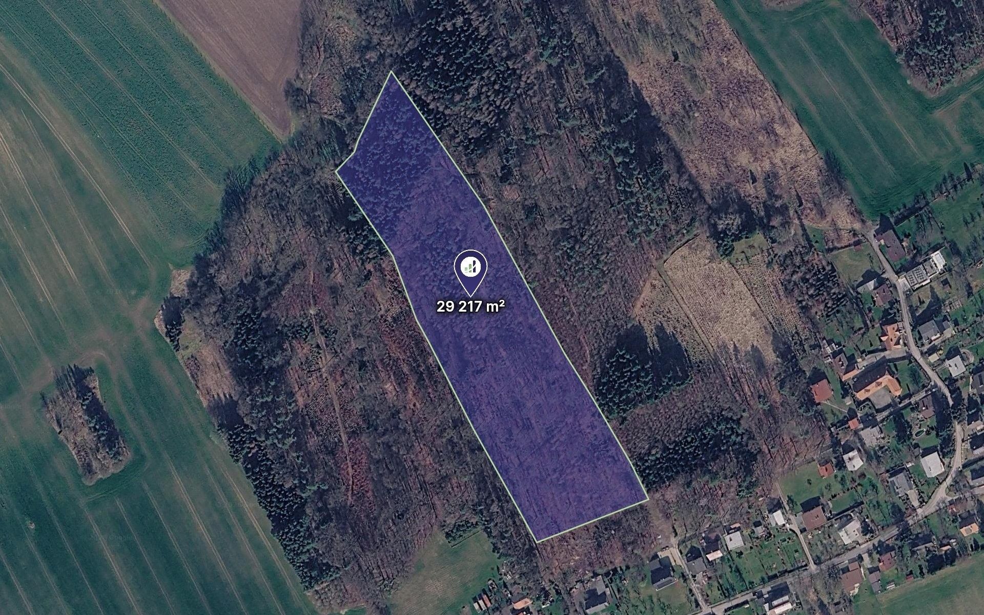 Lesy, Staříč, 29 217 m²