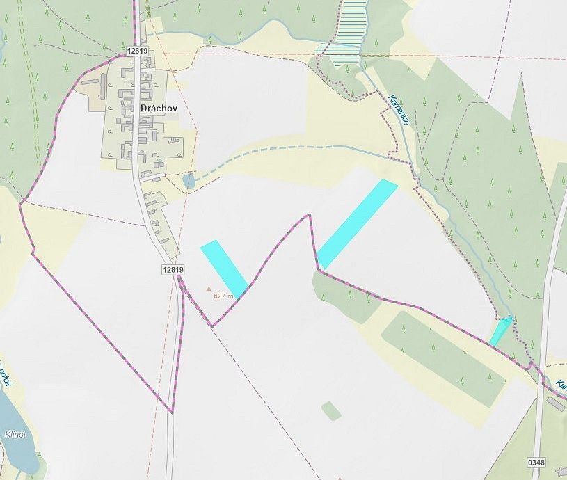 Zemědělský pozemek · Těmice - Dráchov, okres Pelhřimov, Kraj Vysočina - 3